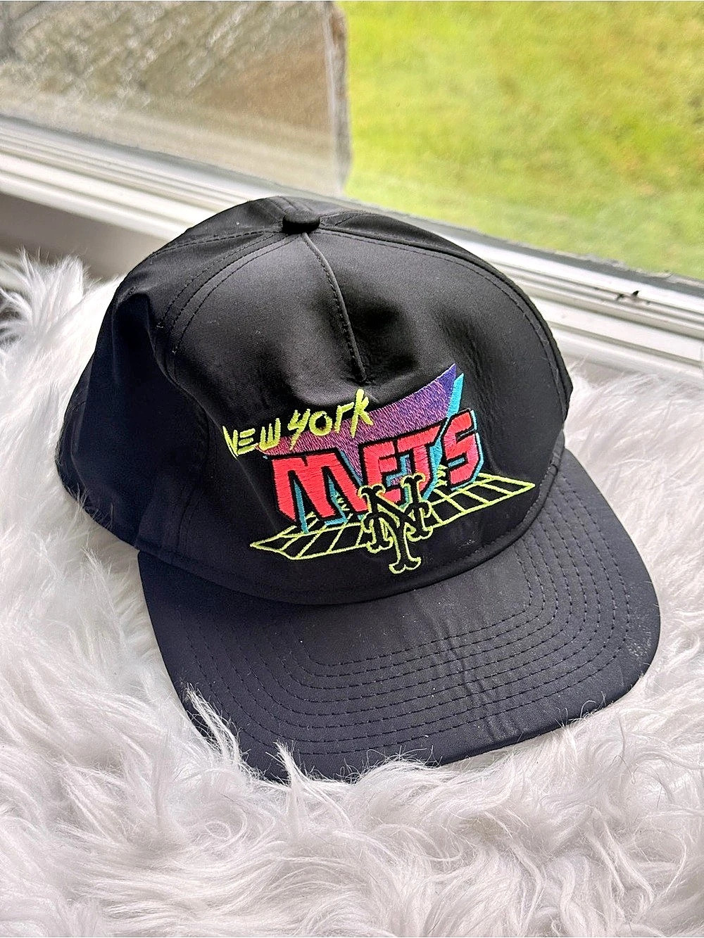 New Era New York Mets MLB Vissurf 9FIFTY Snapback Cap Black